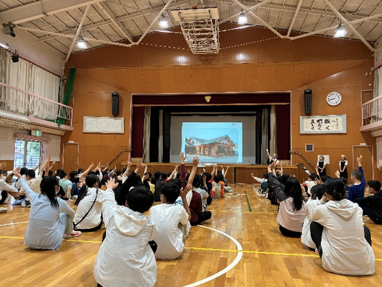 喫茶文化の継承――矢田小学校で出張授業！
